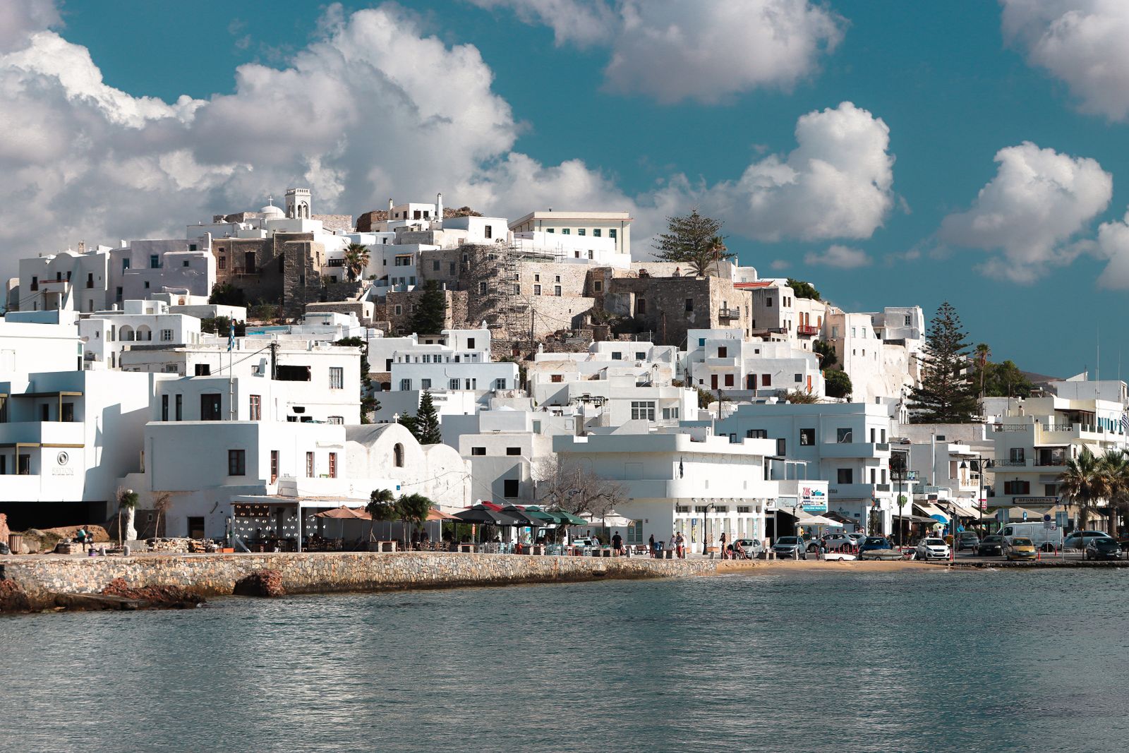 Naxos Town and harbour, Cyclades